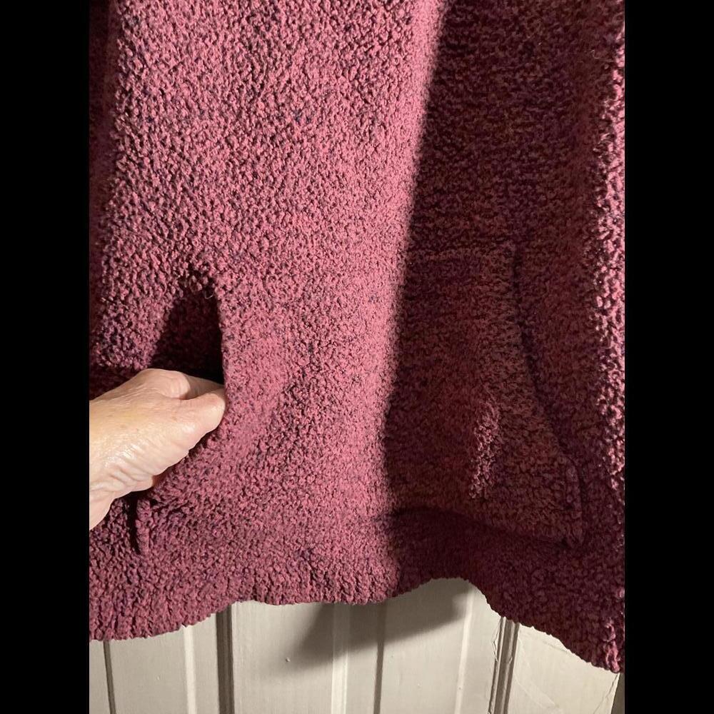 Naturals Cozy Zip-Up Fleece Pullover - Perfect for Cold Weather MEDIUM - Picture 3 of 7